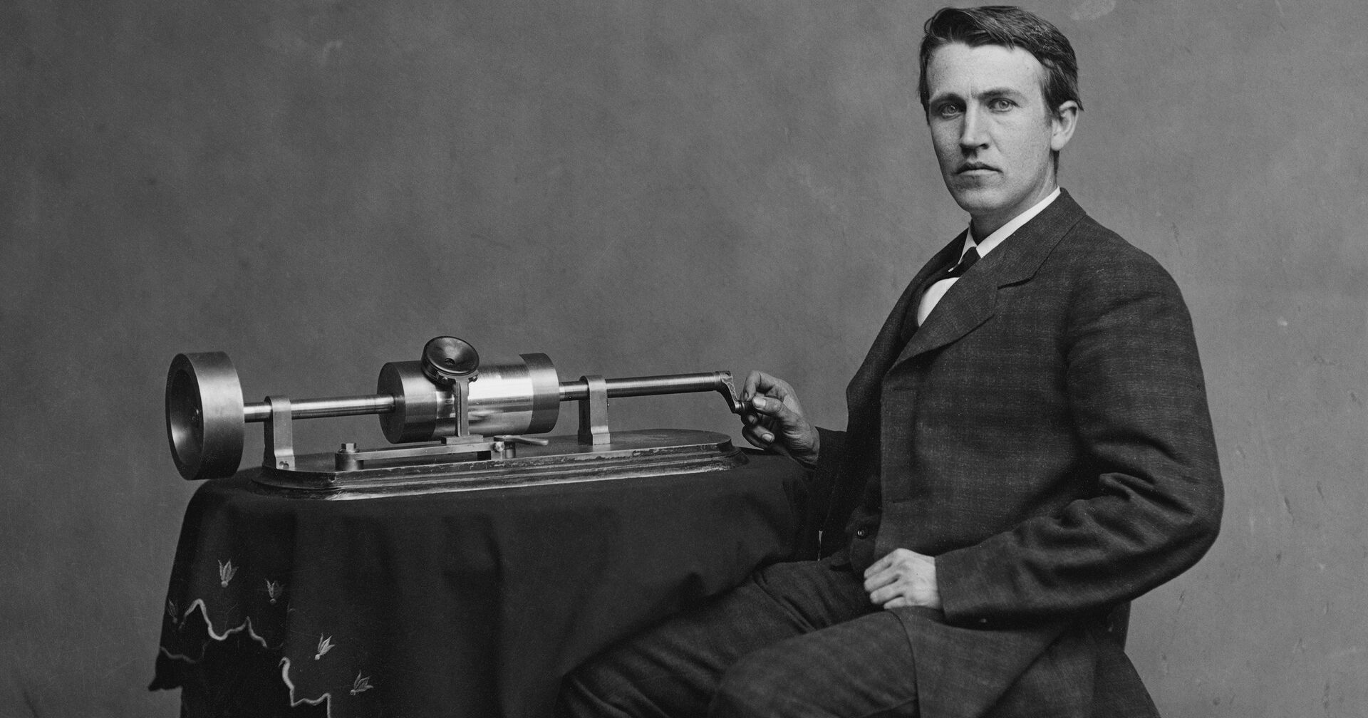 Томас Эдисон и его фонограф - ИноСМИ, 1920, 27.03.2021