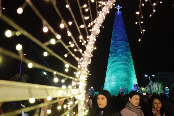 Рождественская елка в Чекке, Ливан
