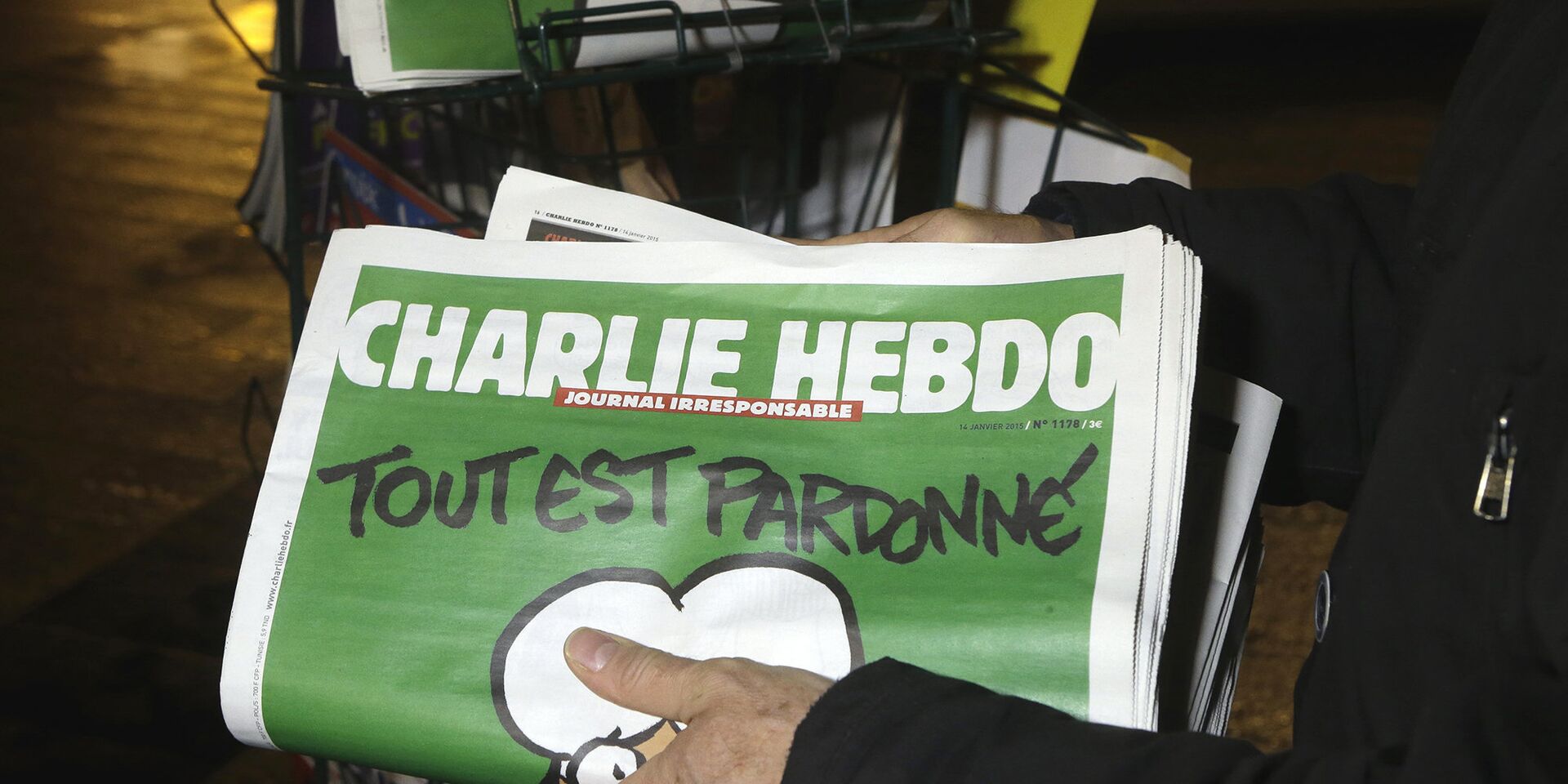 Номер газеты Charlie Hebdo - ИноСМИ, 1920, 05.01.2023
