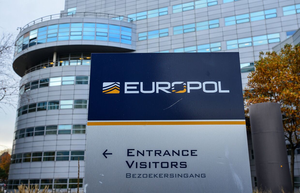 Вид на здание полицейской службы Европейского союза (Европол) в Гааге