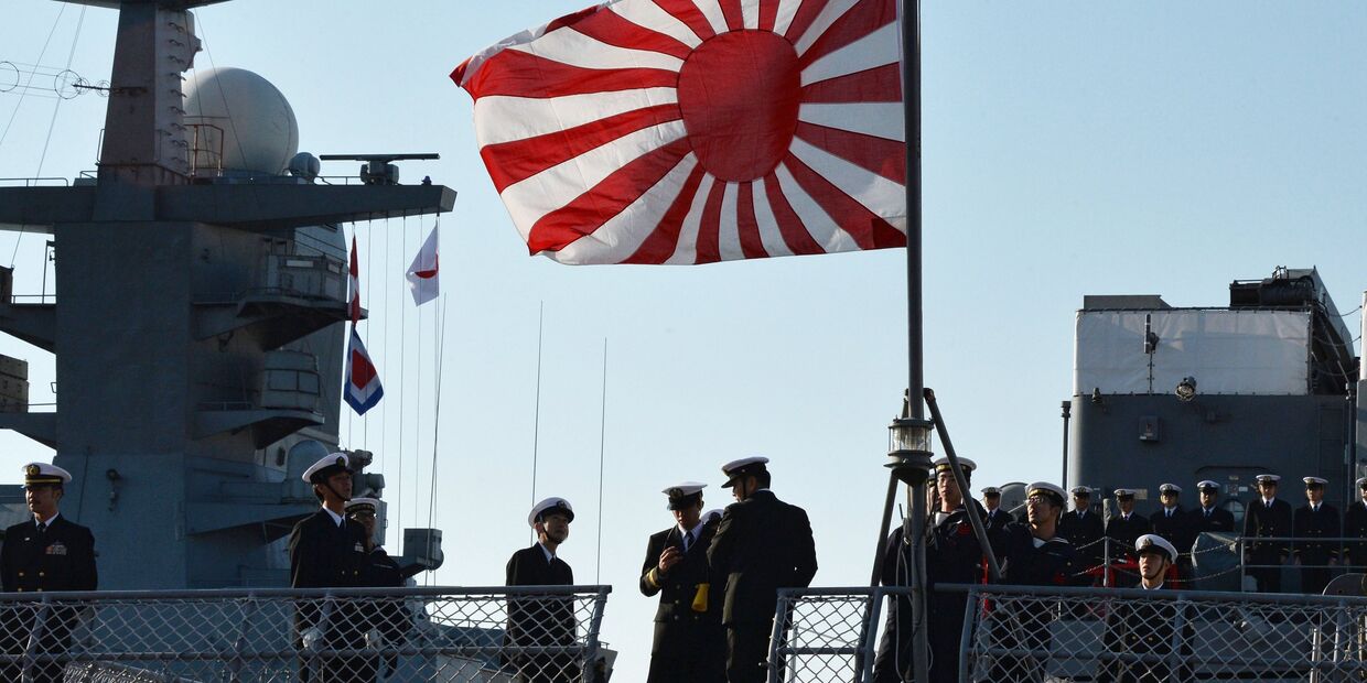 Корабли морских сил самообороны Японии прибыли во Владивосток Корабли морских сил самообороны Японии прибыли во Владивосток