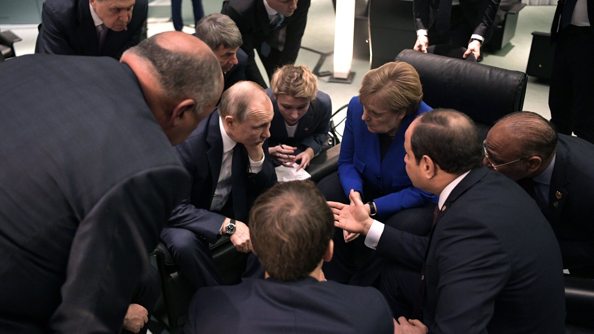 Поездка президента РФ В. Путина в Берлин для участия в Международной конференции по Ливии - ИноСМИ, 1920, 31.01.2020