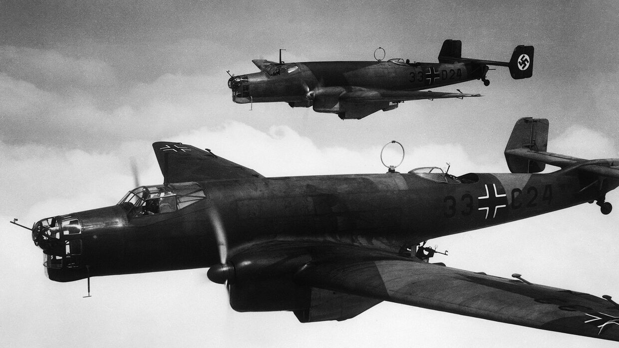 Немецкие бомбардировщики, 1938 год