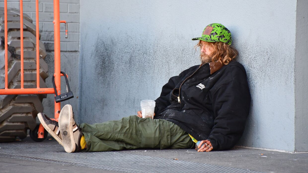 Бездомные в Сан-Франциско