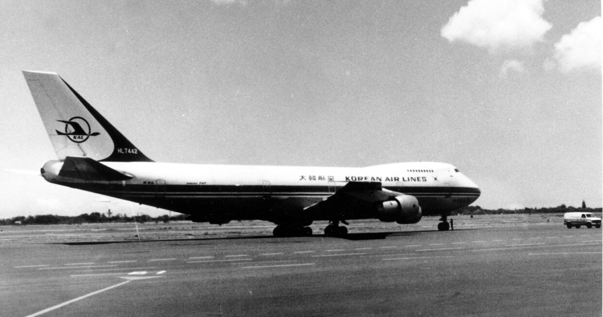 1 января 1982. Пассажирский Boeing 747 Корейских авиалиний, позже сбитый советским истребителем над Охотским морем