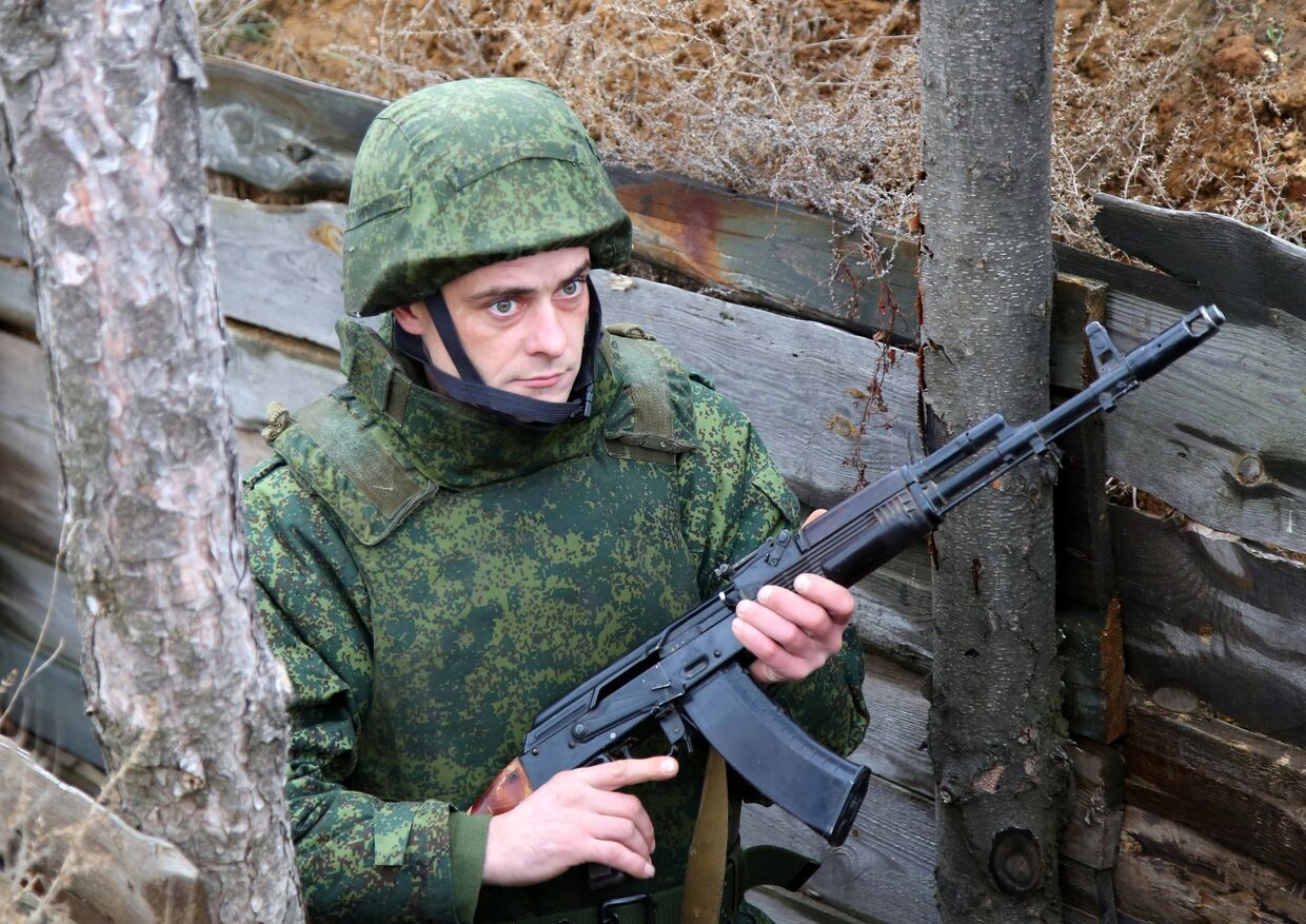 Ситуация на линии разграничения между ДНР и Украиной