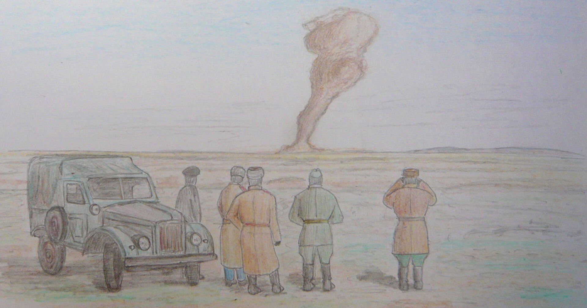 Изображение ядерного испытания в Семипалатинске - ИноСМИ, 1920, 16.12.2020