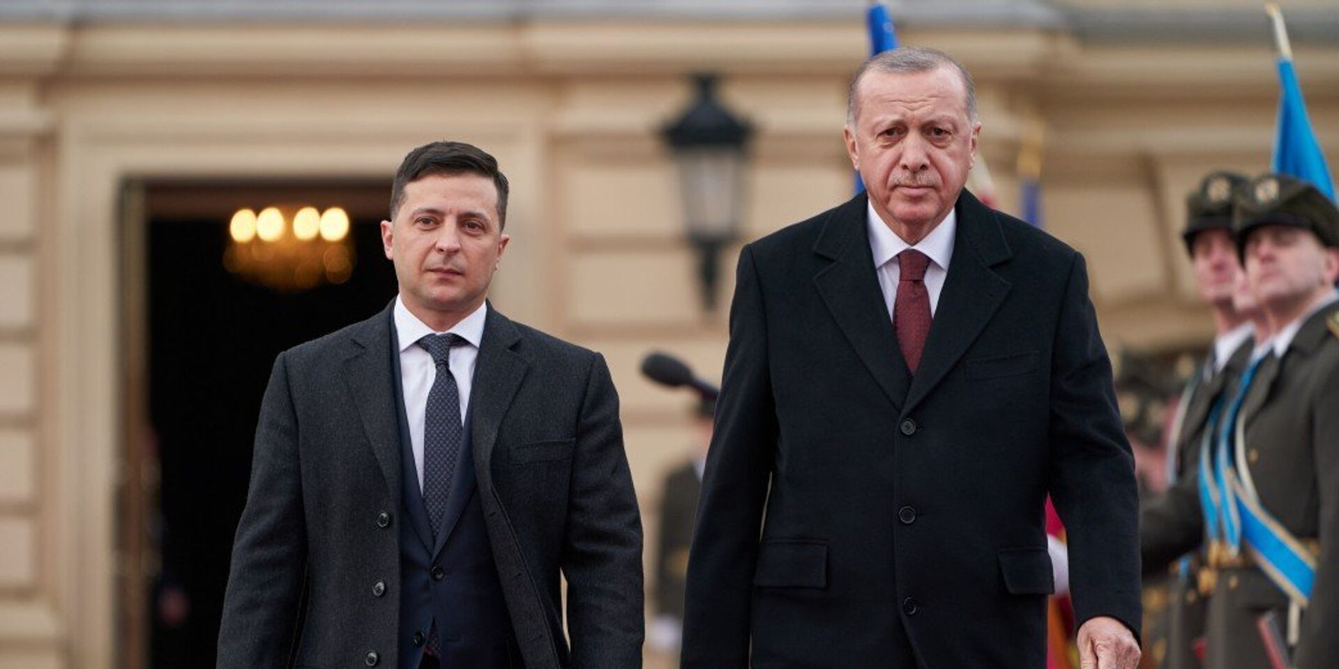 Президент Украины Владимир Зеленский и президент Турции Тайип Эрдоган - ИноСМИ, 1920, 16.10.2020