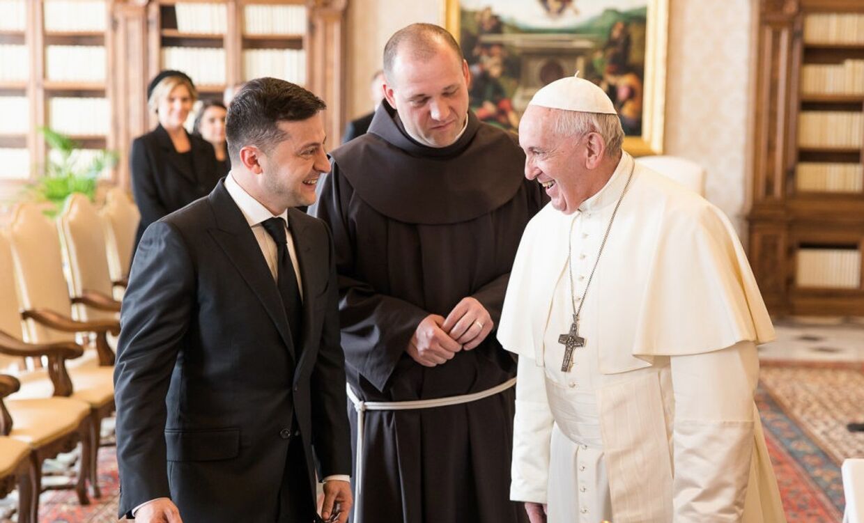 Аудиенция президента Украины с Папой Франциском
