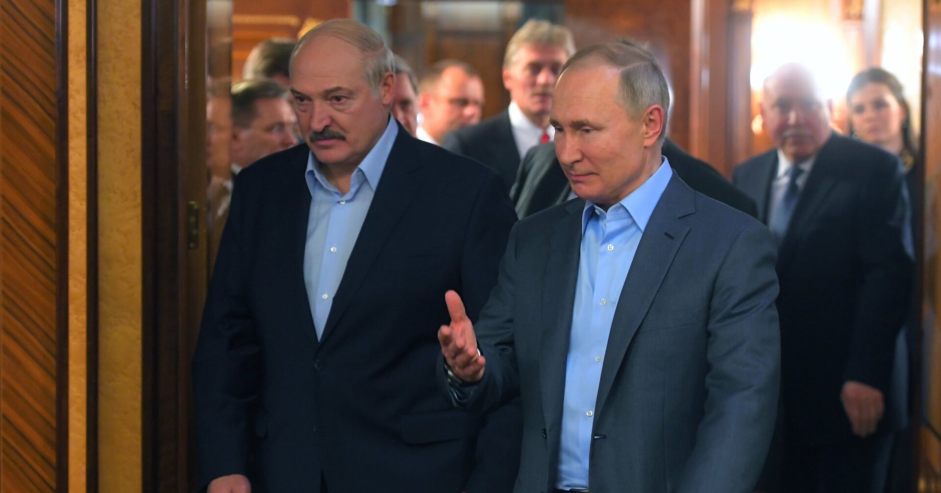 Встреча президента РФ В. Путина с президентом Белоруссии А. Лукашенко - ИноСМИ, 1920, 24.04.2021