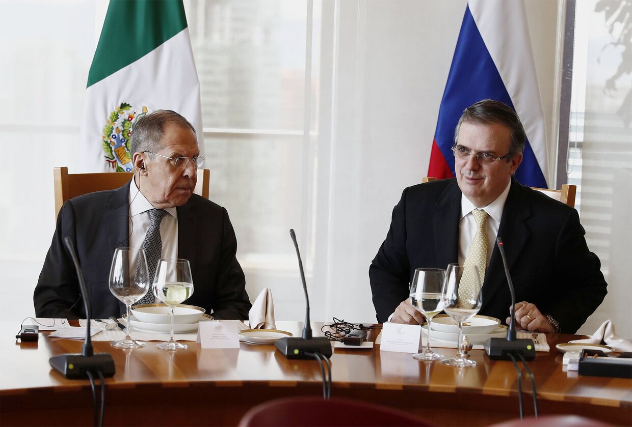 Рабочий визит главы МИД РФ Лаврова в Мексику