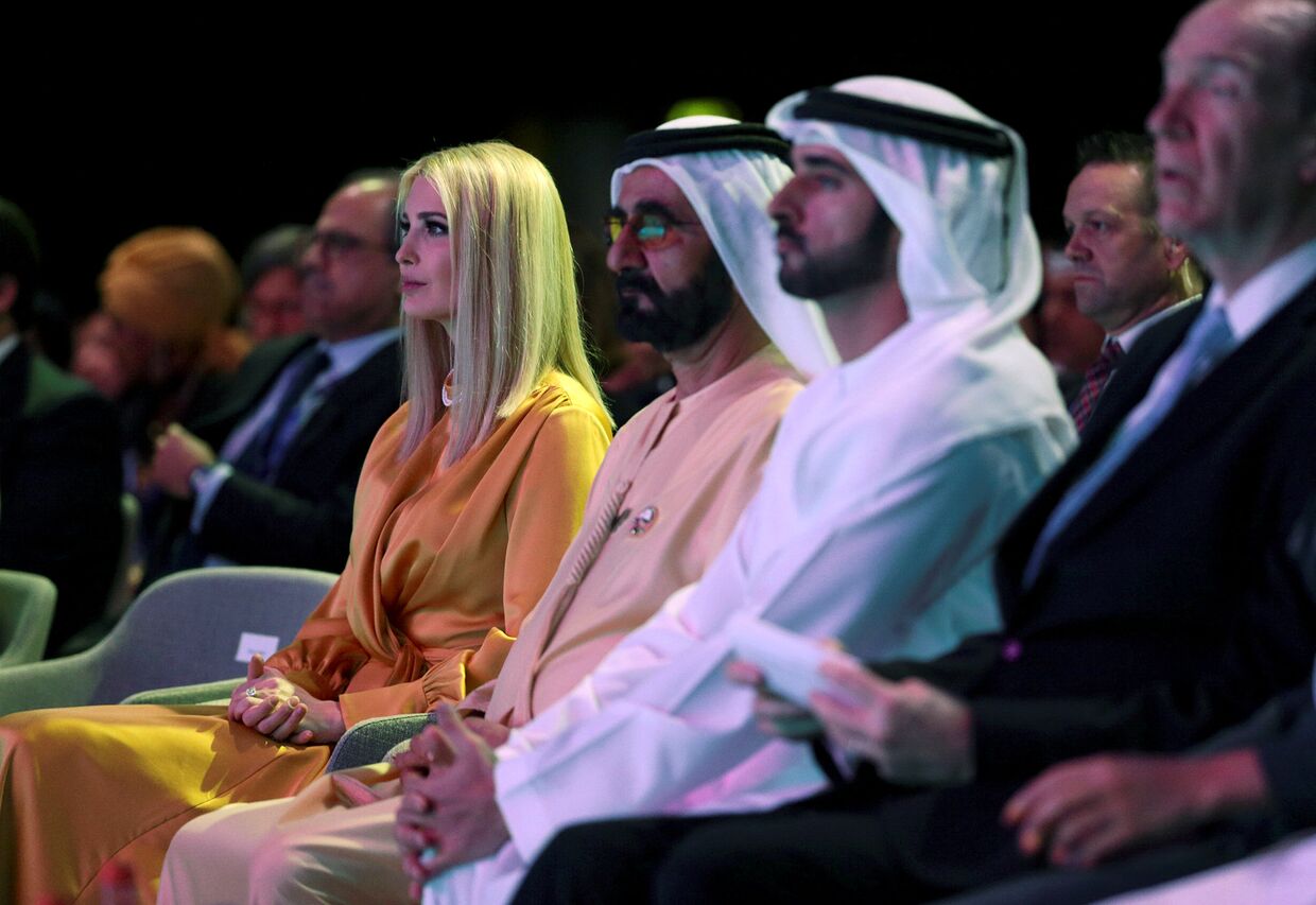 Иванка Трамп на Глобальном женском форуме в Дубае