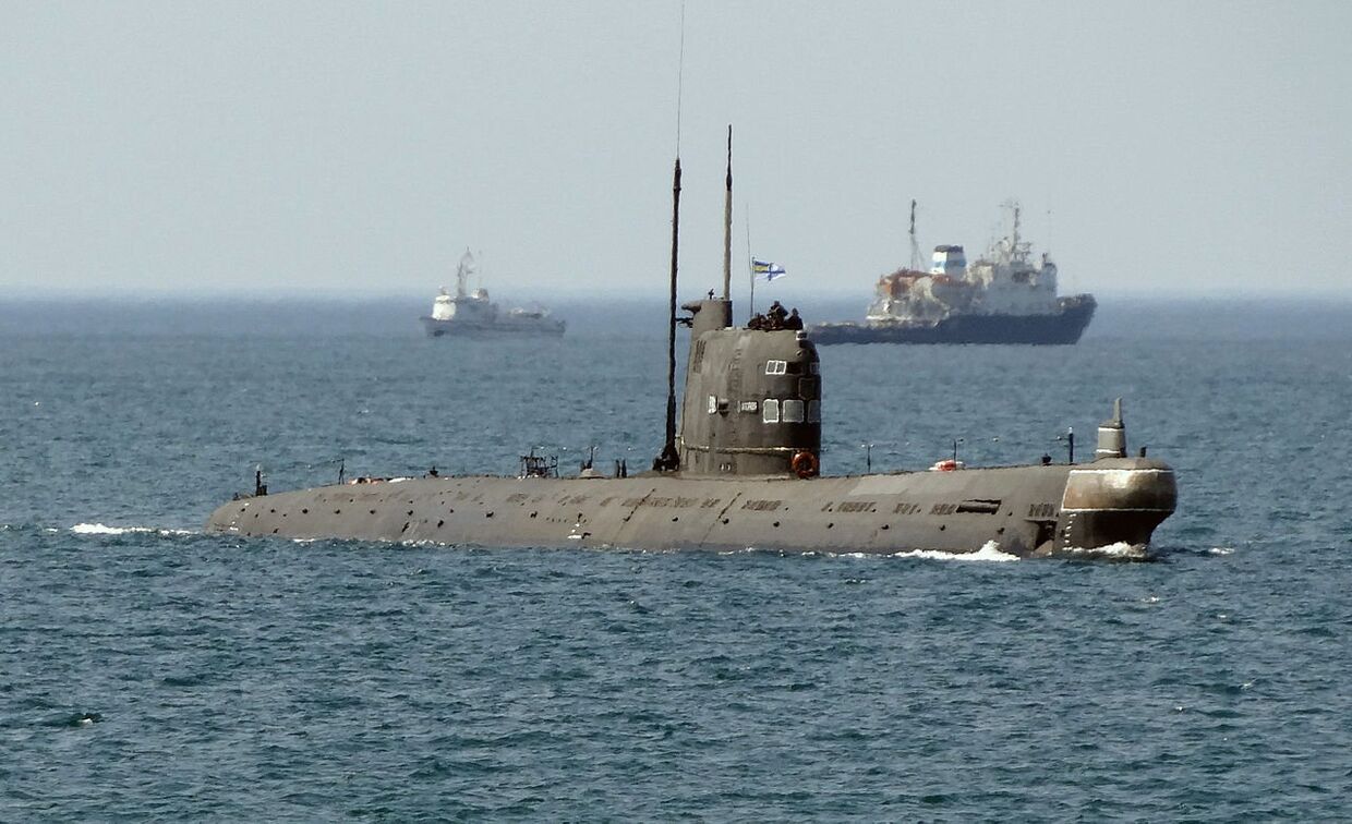 Украинская подводная лодка Запорiжжя