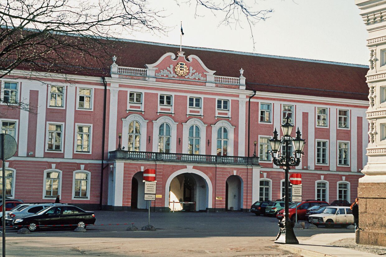 Здание Парламента Эстонии в Таллине