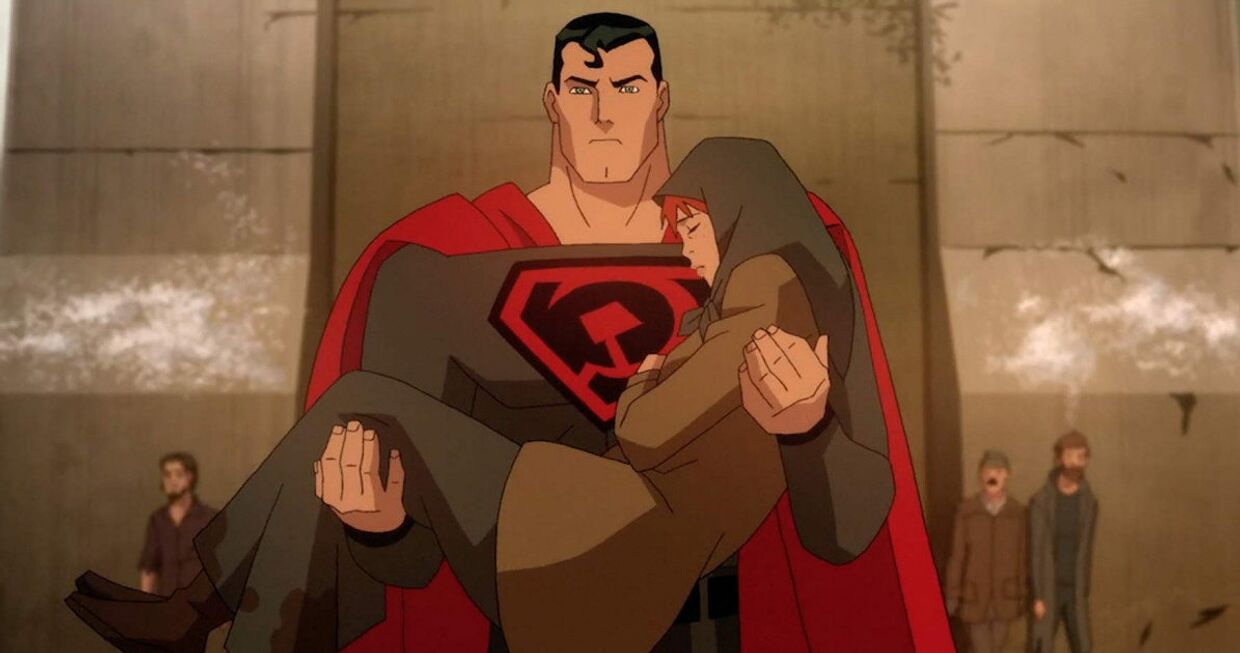 Кадр из фильма «Супермен: красный сын»