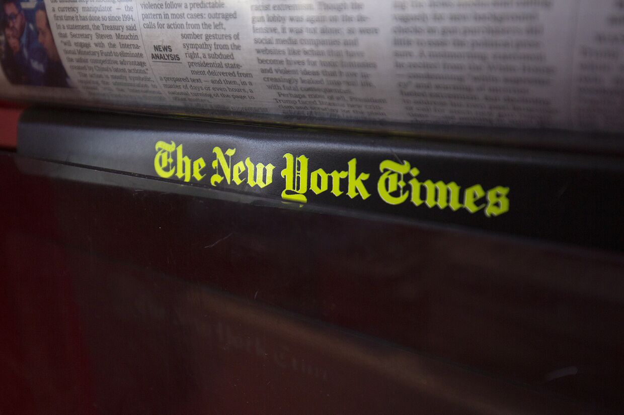 Логотип New York Times