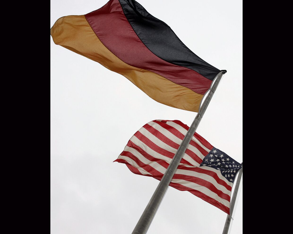 Флаги США и Германии