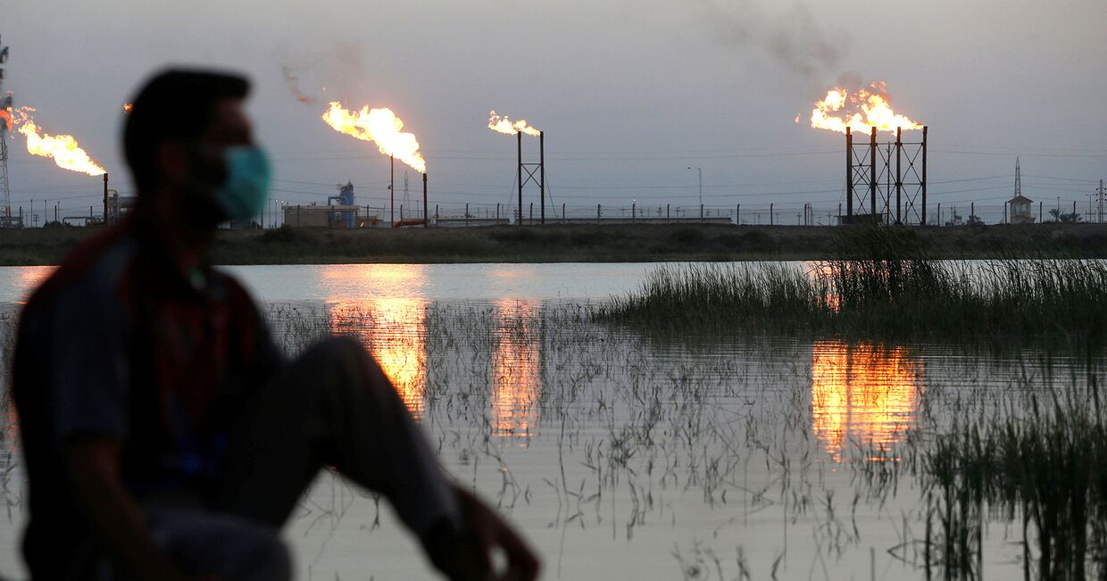 Нефтяное месторождение к северу от Басры, Ирак