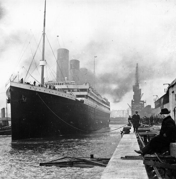 Титаник в доке Саутгемптона