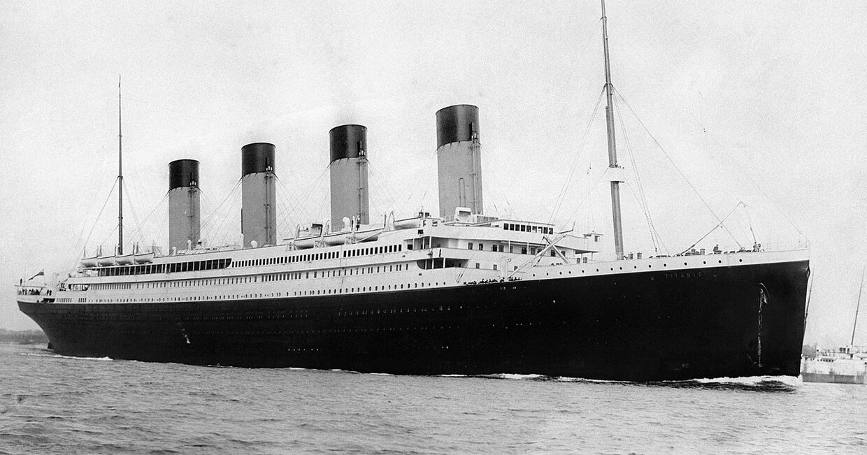 Титаник в Саутгемптоне 