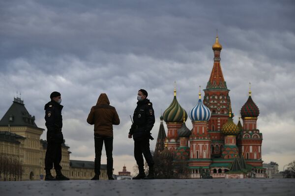 Москва во время режима повышенной готовности из-за коронавируса Москва во время режима повышенной готовности из-за коронавируса