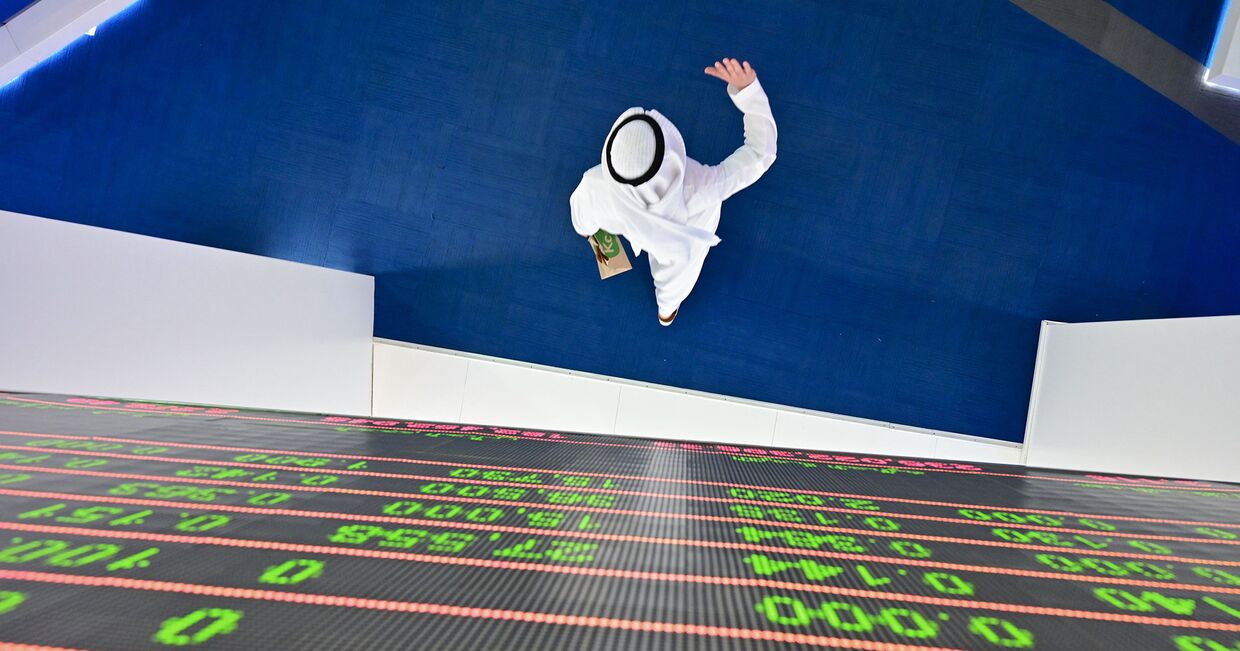Трейдер на финансовом рынке Дубая