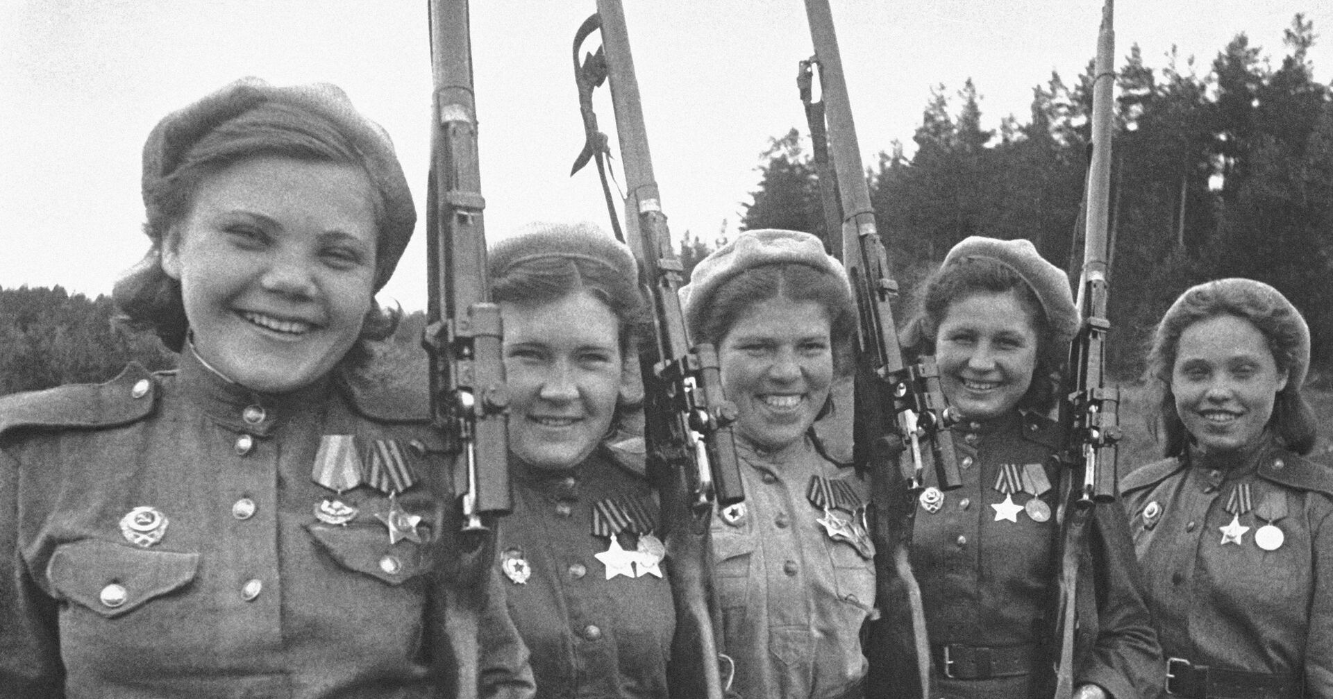 Женщины-снайперы в годы Великой Отечественной войны - ИноСМИ, 1920, 18.10.2020