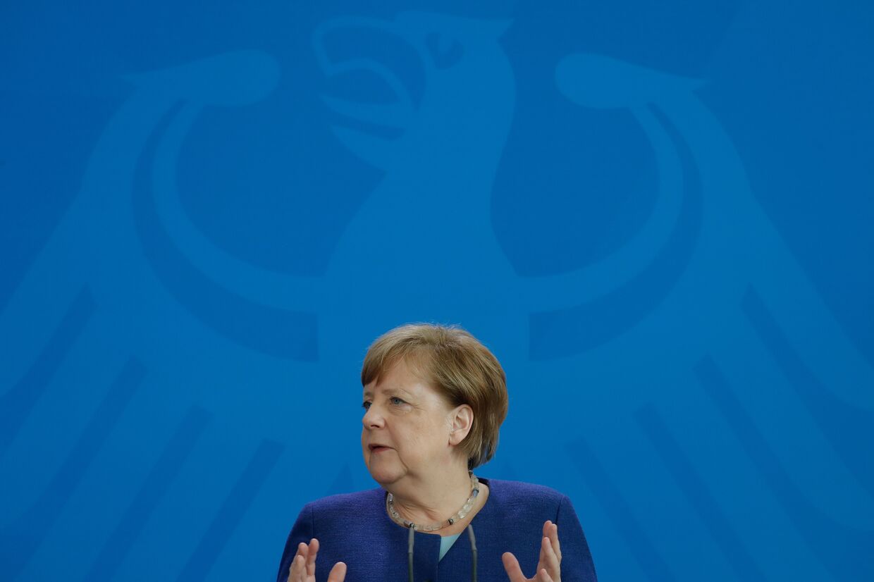 20 мая 2020. Ангела Меркель в Берлине, Германия