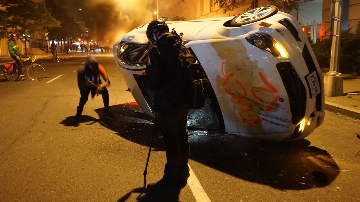 Протесты после гибели Джорджа Флойда в США