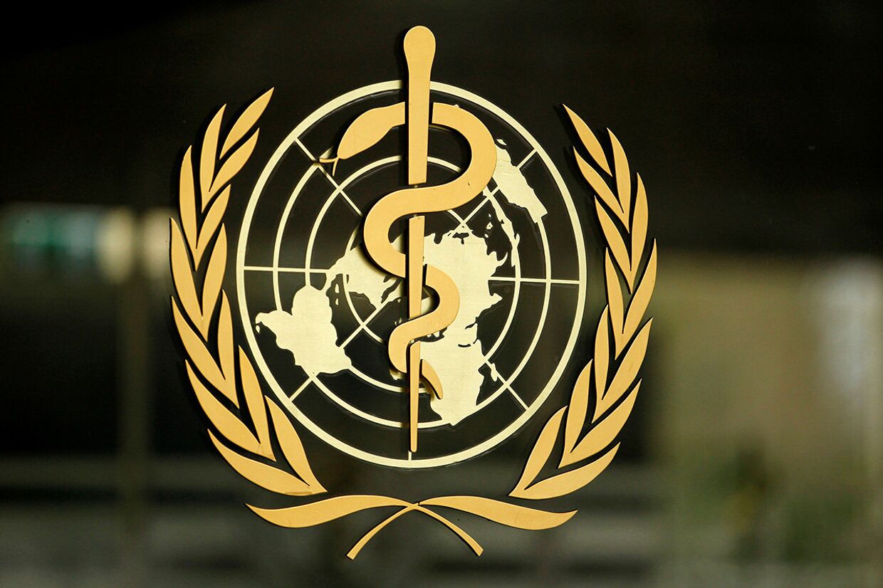 Логотип Всемирной организации здравоохранения