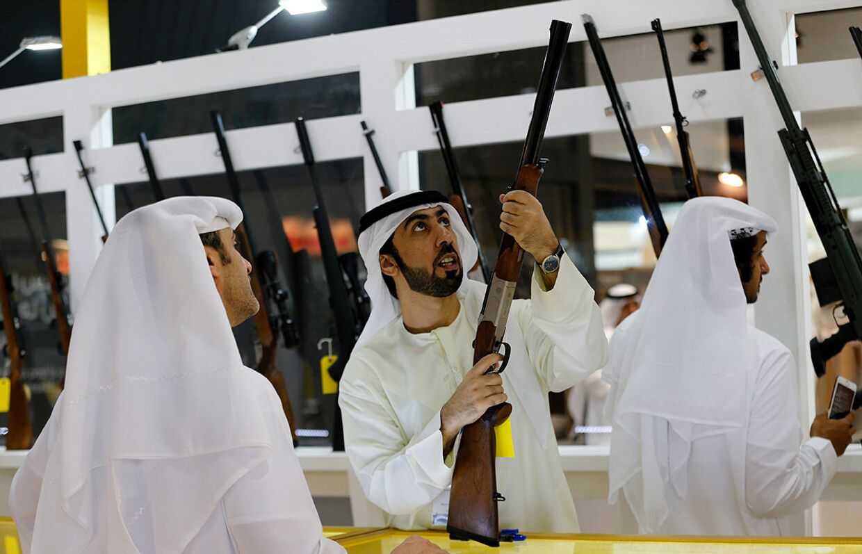 Выставка оружия в Абу-Даби