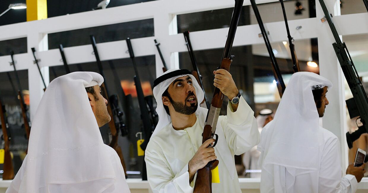 Выставка оружия в Абу-Даби