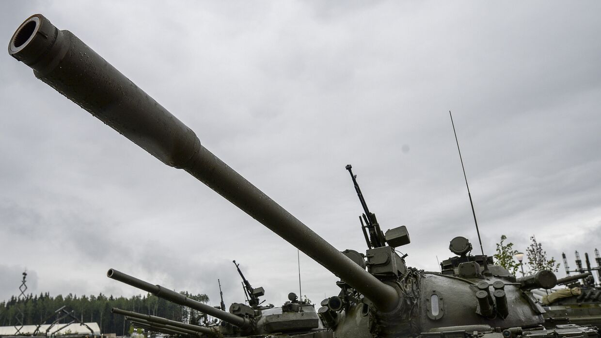Советский средний танк Т-55 на форуме АРМИЯ-2015