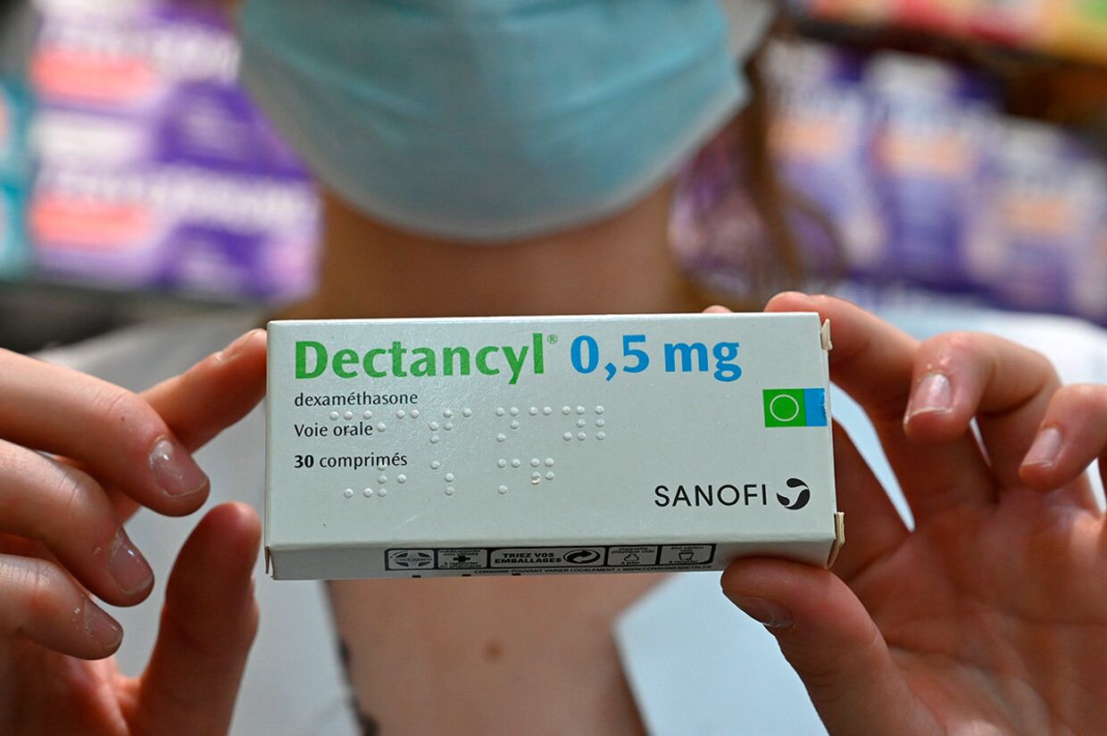 Лекарственный препарат Дектанцилом, содержащий дексаметазон