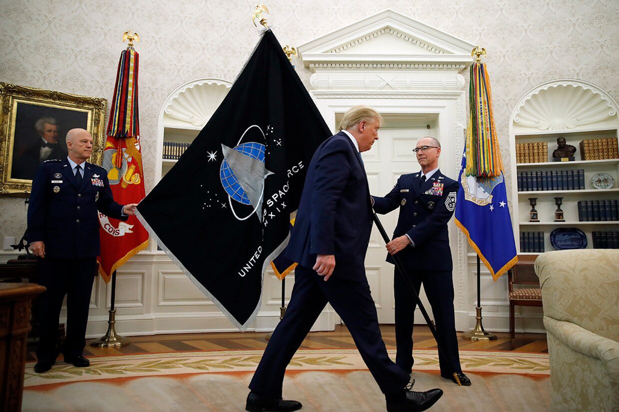 Флаг космических сил Соединенных Штатов