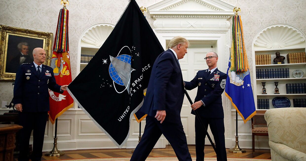 Флаг космических сил Соединенных Штатов