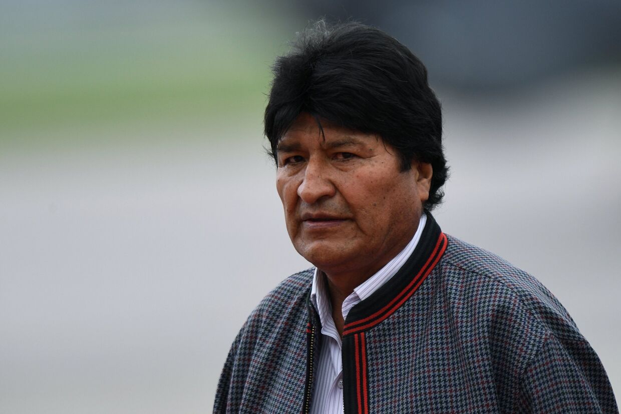 Президент Многонационального Государства Боливии Эво Моралес
