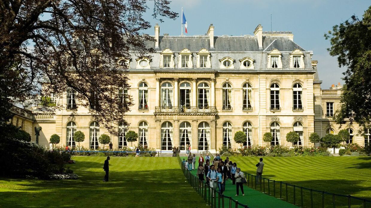 Елисейский дворец в Париже