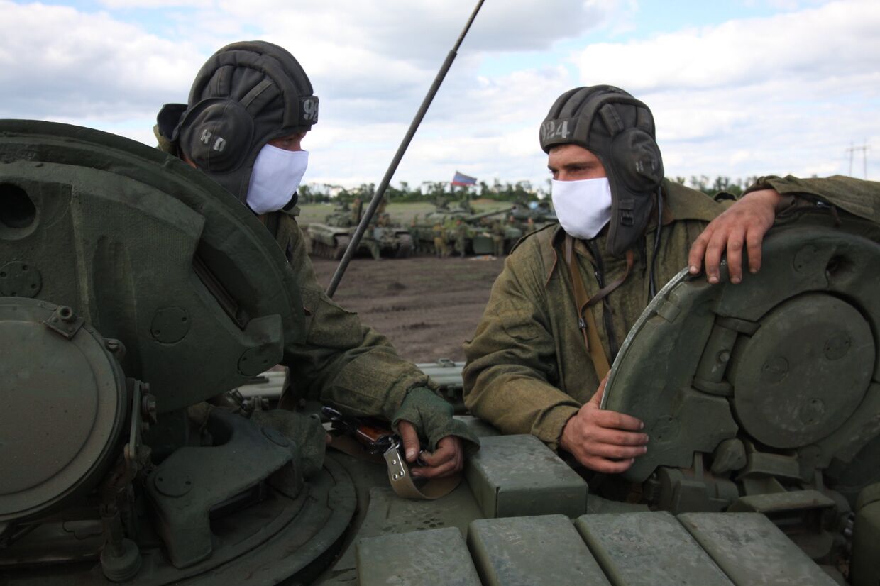 Ситуация на линии разграничения в Донецкой области