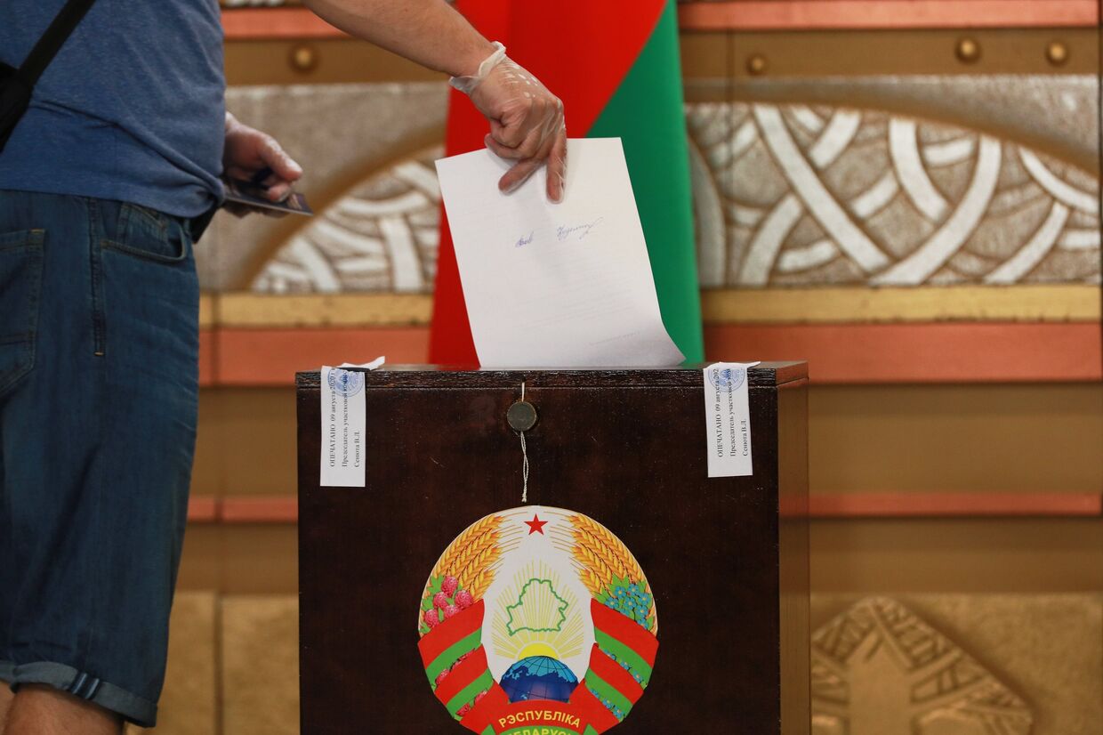 Выборы президента Белоруссии 9 августа