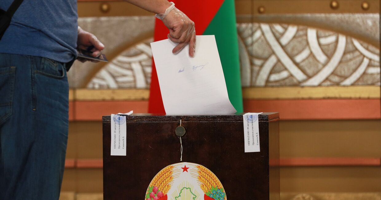 Выборы президента Белоруссии 9 августа