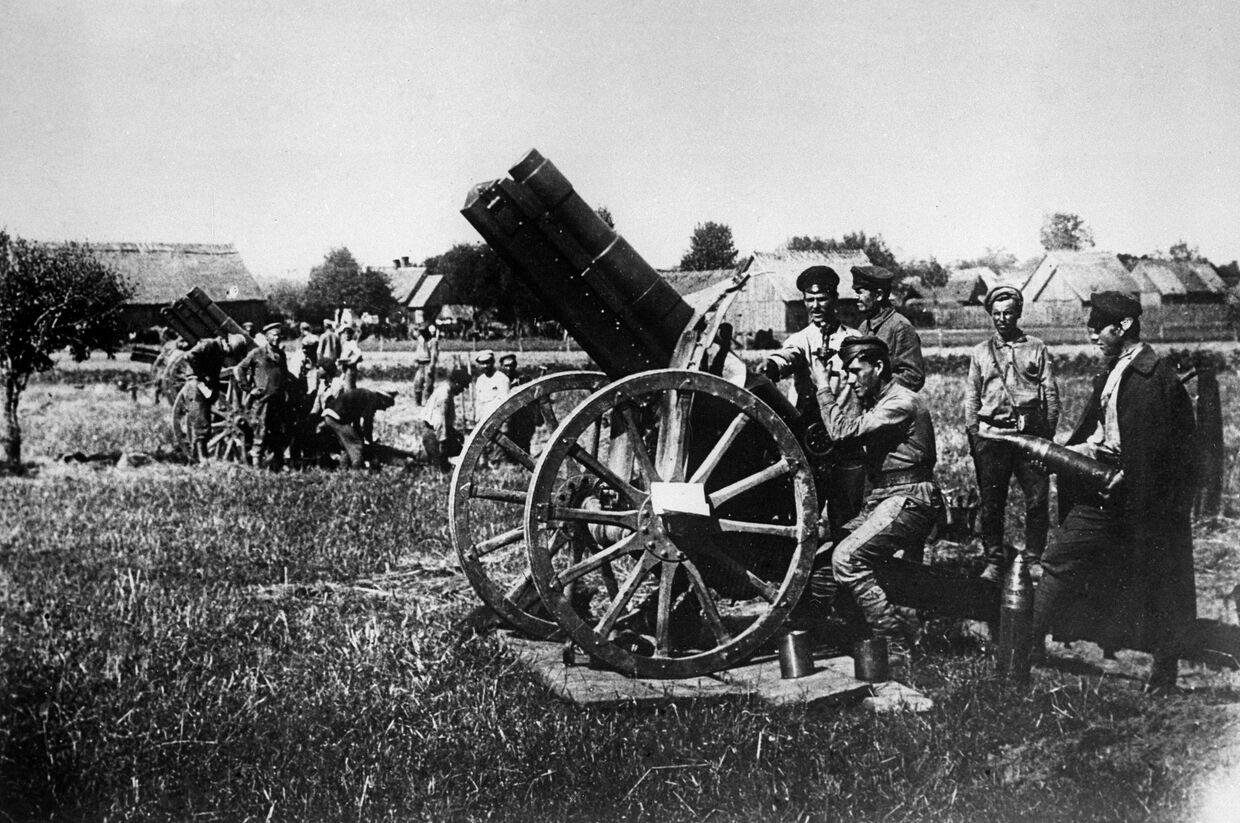 Борьба Красной Армии с белополяками. Украина, 1920 год.