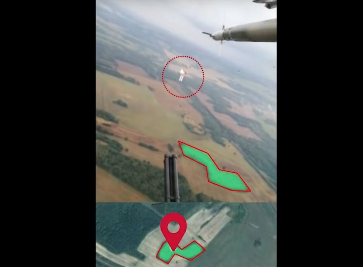 Белорусские ВВС поохотились за воздушными шариками