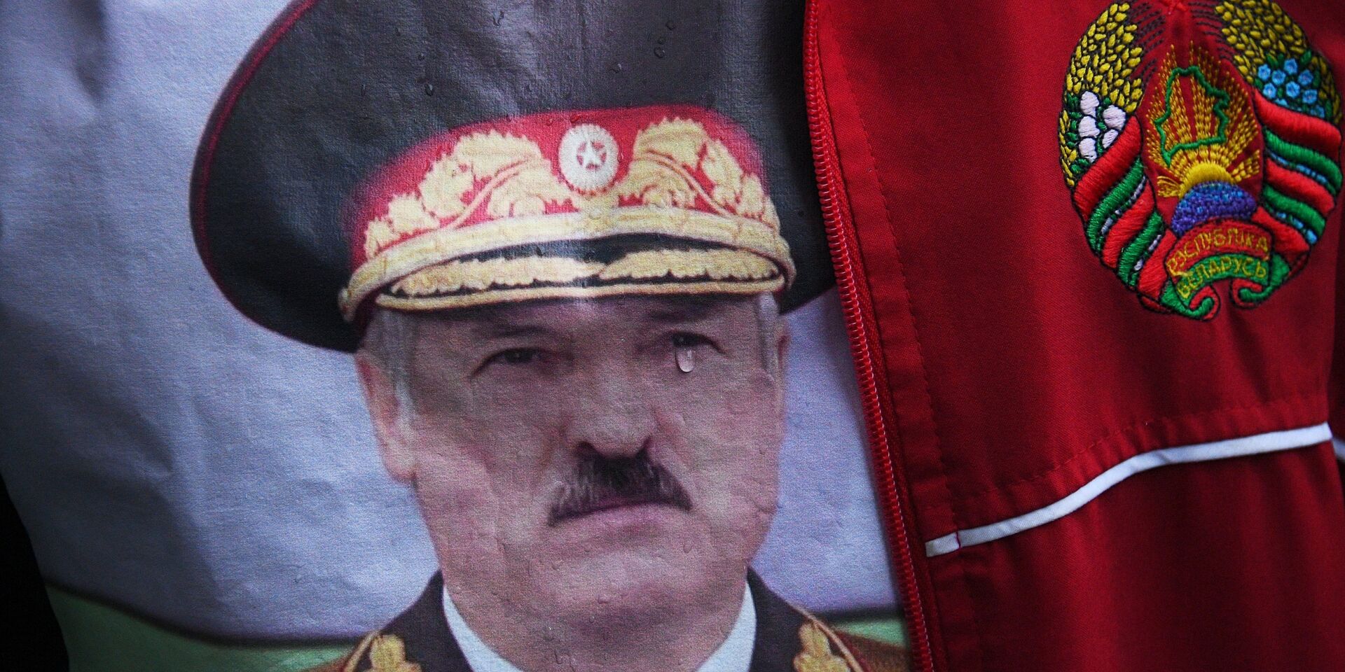 Акция в поддержку А. Лукашенко в Минске - ИноСМИ, 1920, 09.08.2021