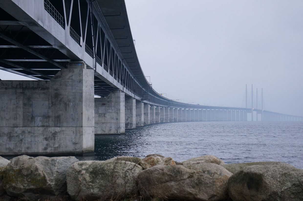 Мост через пролив Эресунн, Швеция
