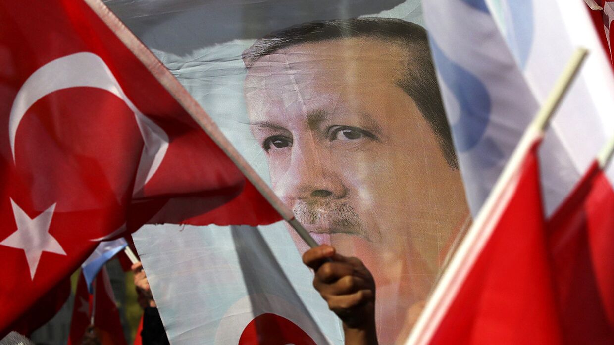 Сторонники Эрдогана