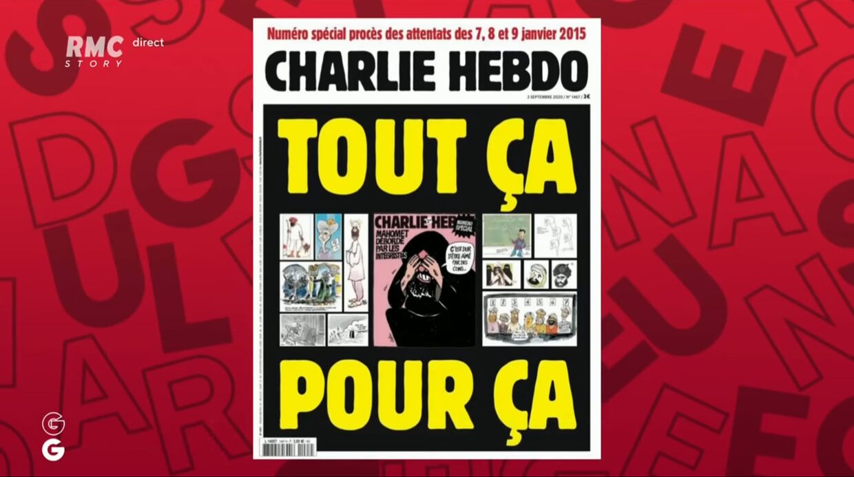 Charlie Hebdo republie les caricatures de Mahomet avant le procès des attentats