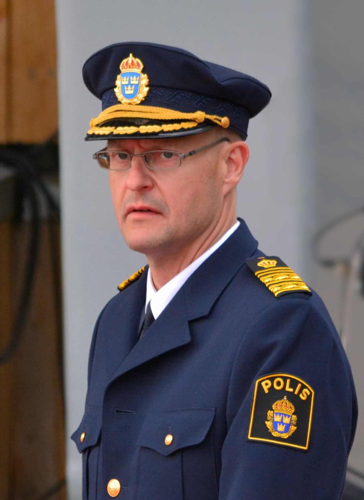 Заместитель главы полиции Швеции Матс Лёвин