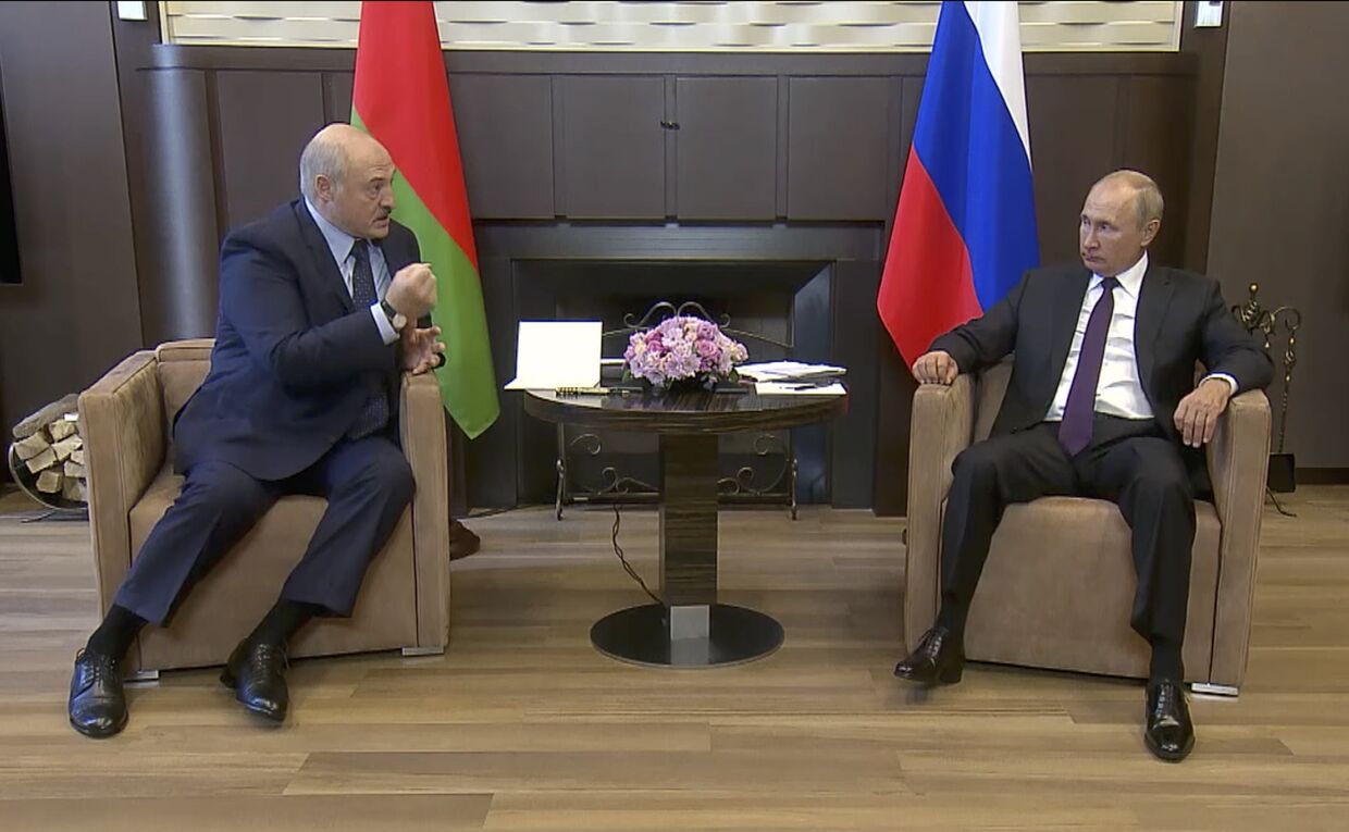 14 сентября 2020. Встреча Александра Лукашенко и Владимира Путина в Сочи
