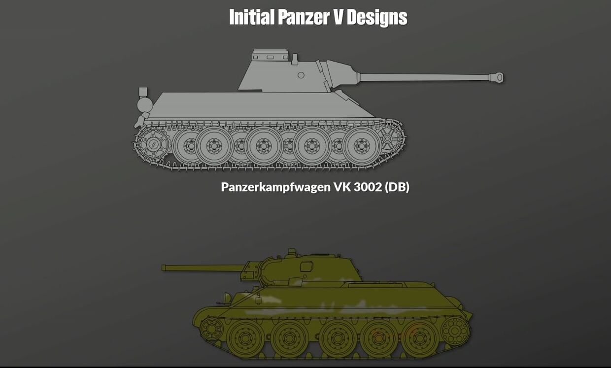 Т-34 против Pz-V Пантера